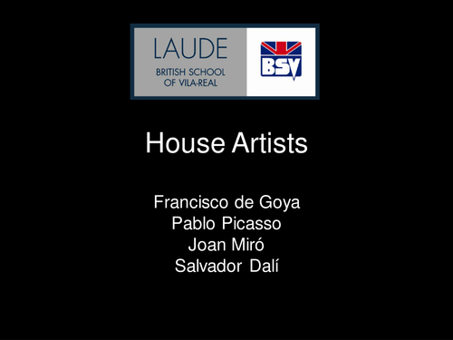 Goya, Miró, Dalí, Picasso