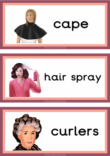 Hairdressers Flashcards