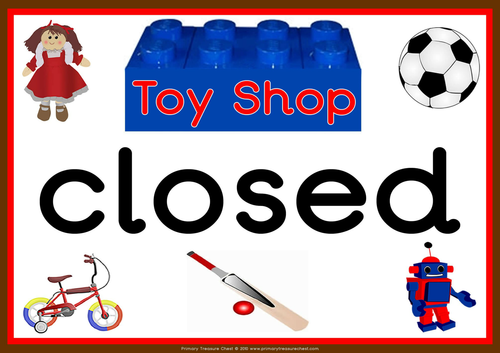 Role play best sale shop toys