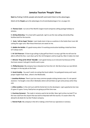 Mass tourism Jamaica