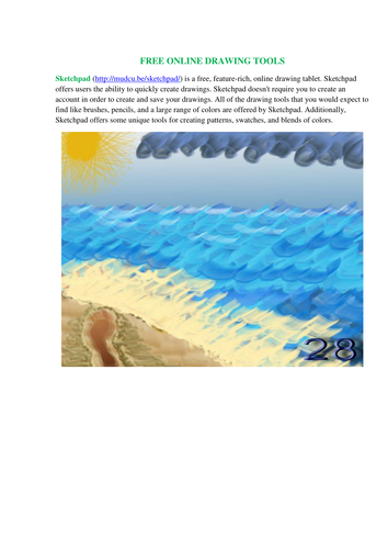 FREE ONLINE DRAWING TOOLS