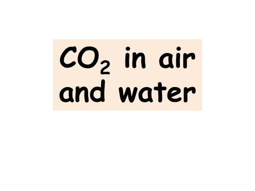 Carbon cycle sequencing activity