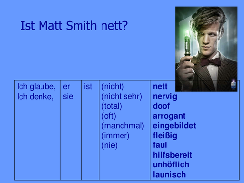 Beschreib diese Leute