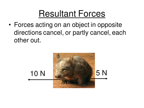 Resultant Forces presentation KS3