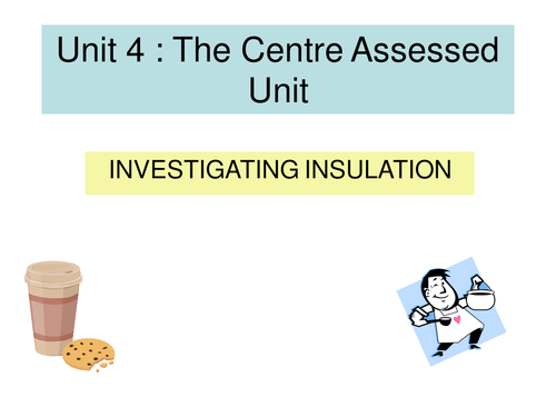 Investigating insulation essay image