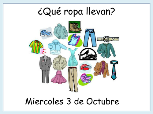 La Ropa - Clothing