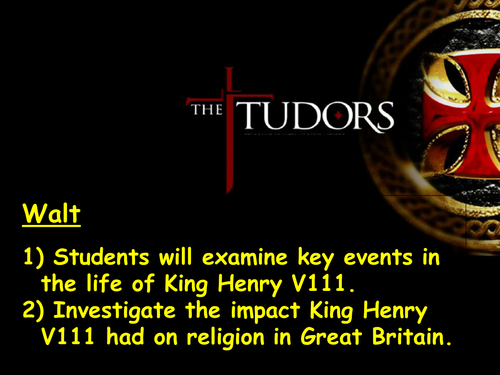 Henry VIII - The Tudors