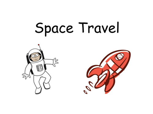 simple powerpoint about astronauts visiting moon
