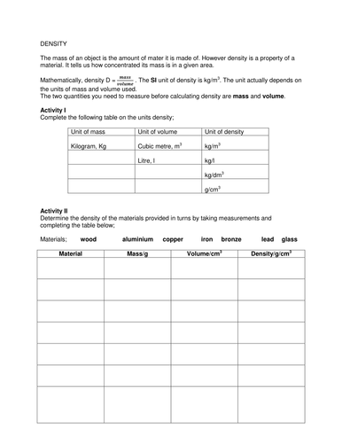 Worksheets Population Density Worksheet density worksheet by seshie teaching resources tes worksheet