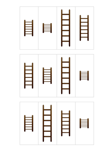 Firefighters' ladders - ordering length