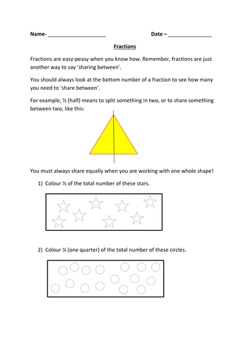 Fractions | Teaching Resources
