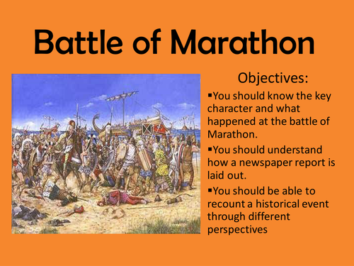 Battle of Marathon Powerpoint