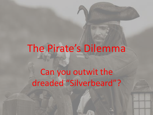 The Pirate's Dilemma