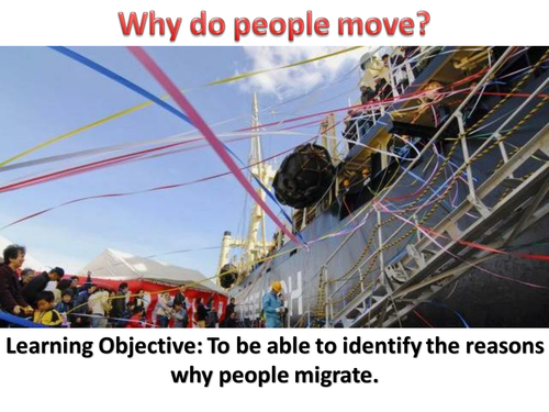 Why do people move?