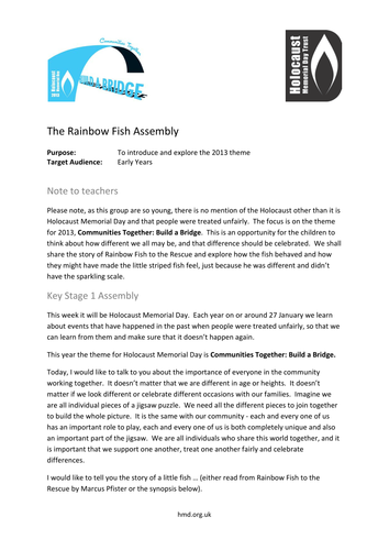 HMD 2013 - Rainbow Fish Assembly EYFS