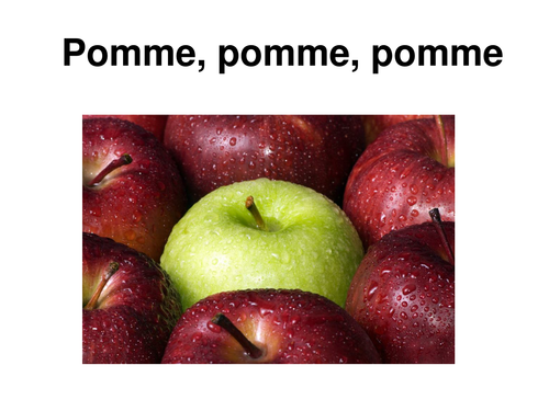 French nursery rhyme