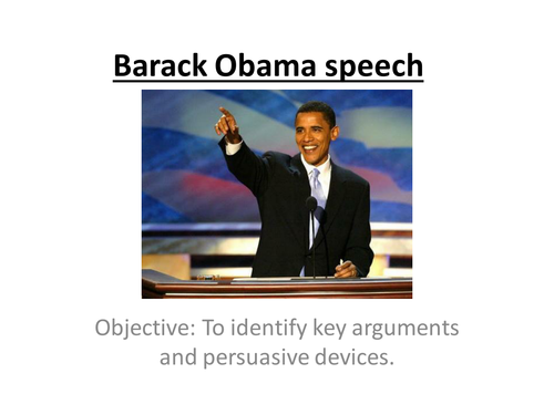 Language of Obama's inauguration speech OCR