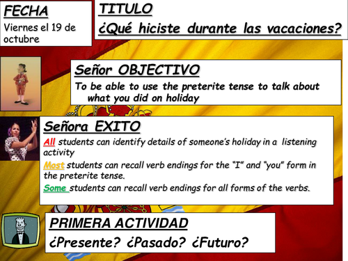 Edexcel Spanish 1.1