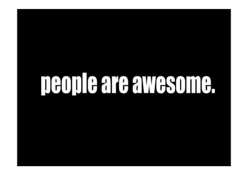 People are Awesome assembly