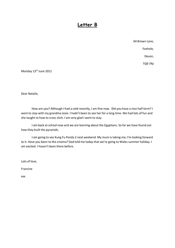 World War 1 Letters Reading Activities