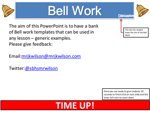 simple-bell-work-ideas-teaching-resources