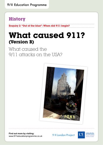 'Out of the Blue' - What caused 9/11? Version B