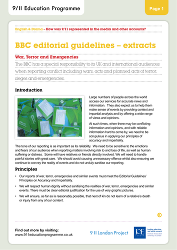 Breaking News - BBC editorial guidelines