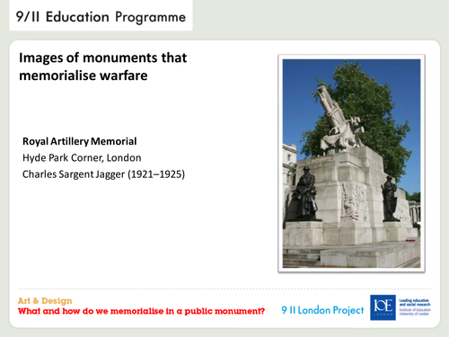 Memorials in Public Spaces - Warfare Monuments