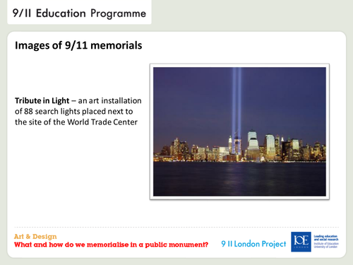 Memorials in Public Spaces - 9/11 Memorials