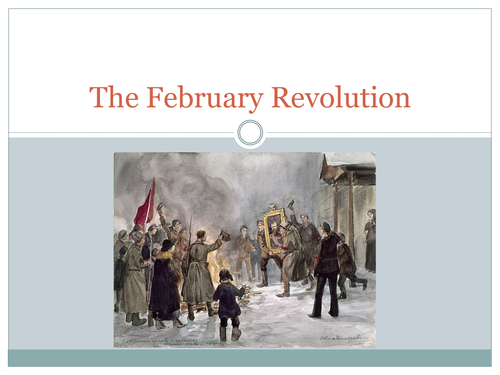 Russian Revolution: The end of Czarism