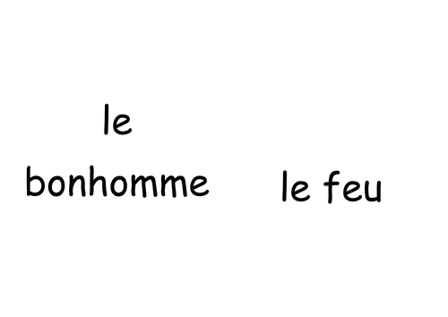 Bonfire Night in French