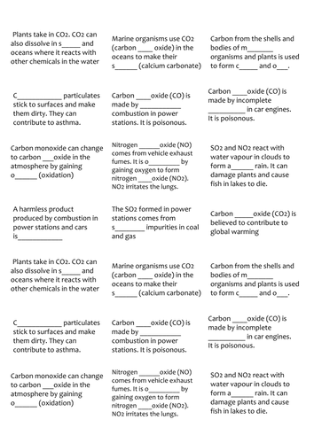 Where do pollutants go
