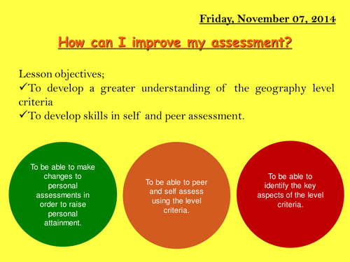 Fair Trade assessment