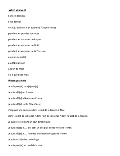 Directed writing - (Scottish) Higher