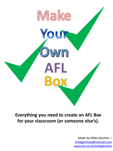 Make Your Own AFL Box