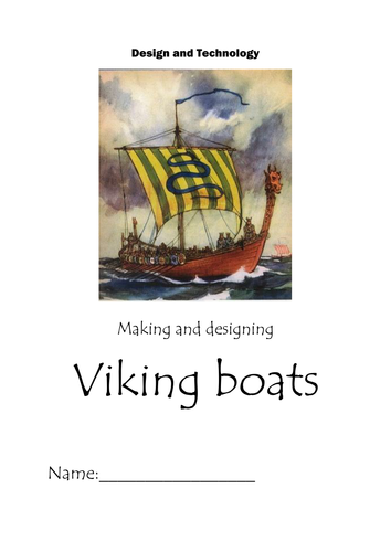 viking boat booklet teaching resources