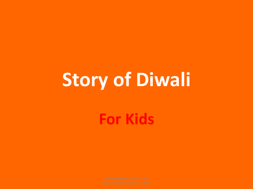 Diwali story for kids
