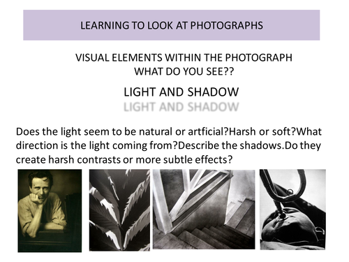 Learning to Look at Photographs