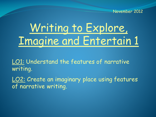 Writing to EIE (An Introduction)