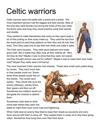 Celtic Diet by MrsBourdon Teaching Resources TES