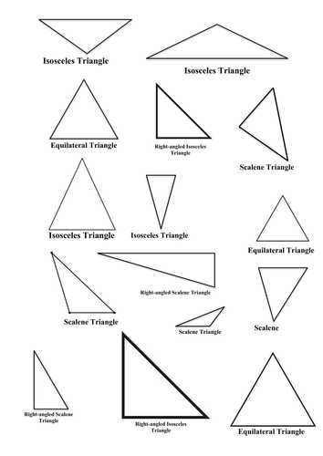 Triangle Worksheet