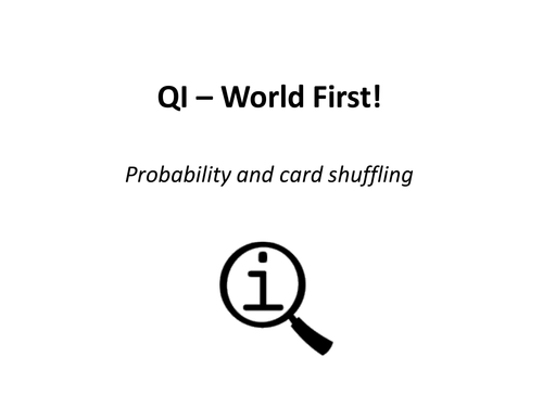 QI World First - Listing Outcomes (Probability)