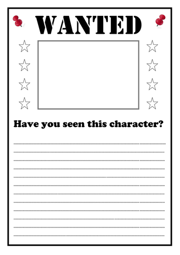 Featured image of post Editable Wanted Poster Template Ks2 Wanted poster templates ks1 resource
