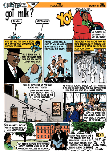 Martin Luther King CRM Comic