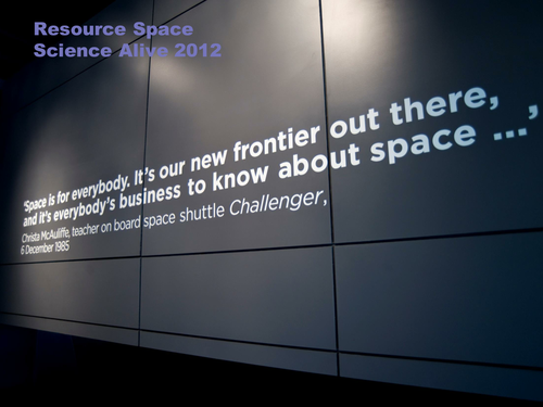 Space related resources