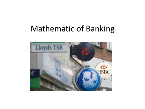 Mathematics of Banking
