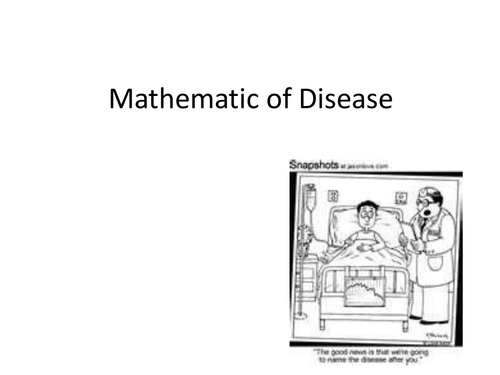 Mathematics of Disease