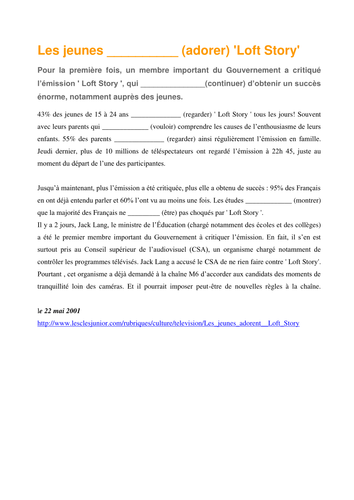 viewing habits and opinions