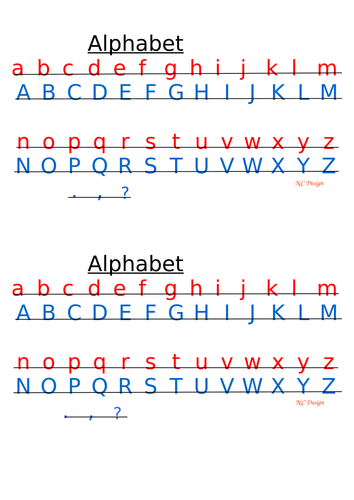 Alphabet prompt | Teaching Resources