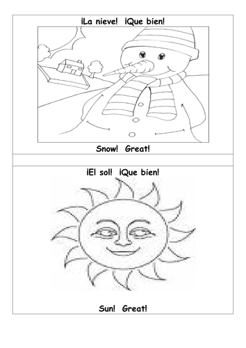 colouring pictures of weather teaching resources